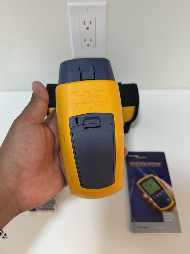 FLUKE NETWORKS MS2-100 MICROSCANNER 2 TESTED