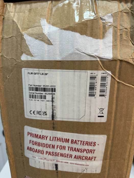 FLIR GF77 25 LR GAS FIND IR & DEGREE LENS LR (NEW FACTORY SEALED) MFD 2024 NEW