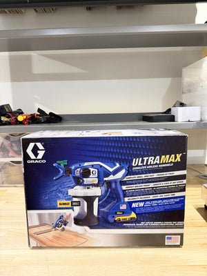GRACO 17M367 ULTRA MAX CORDLESS HANDHELD PAINT SPRAYER (NEW SEALED) SHIPS FAST