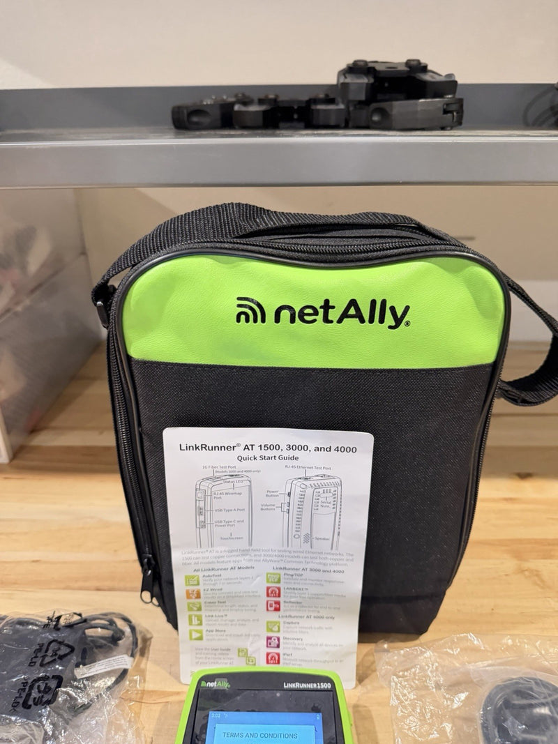 NETALLY LINKRUNNER AT 1500 NETWORKS AUTO-TESTER LRAT1500 (NEW) FREE SHIPPING