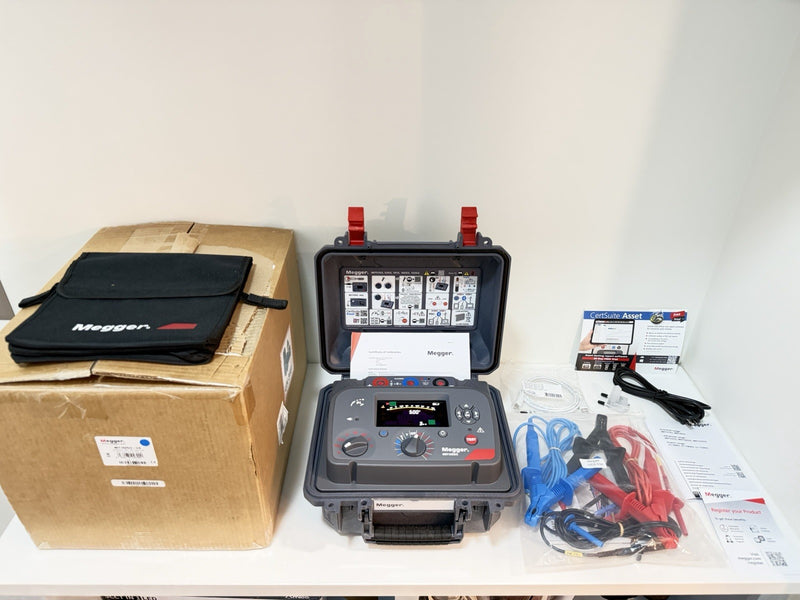 MEGGER MIT1025-2 10KV ADVANCED INSULATION TESTER(CALIBRATED 2026/2027)NEW SEALED