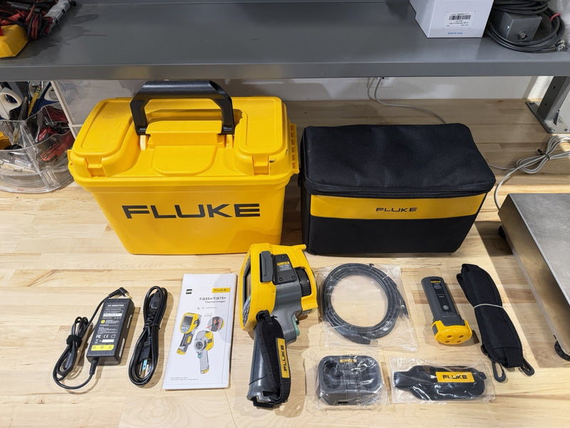 FLUKE TI401-PRO 60HZ THERMAL IMAGER KIT WITH ACCESSORIES