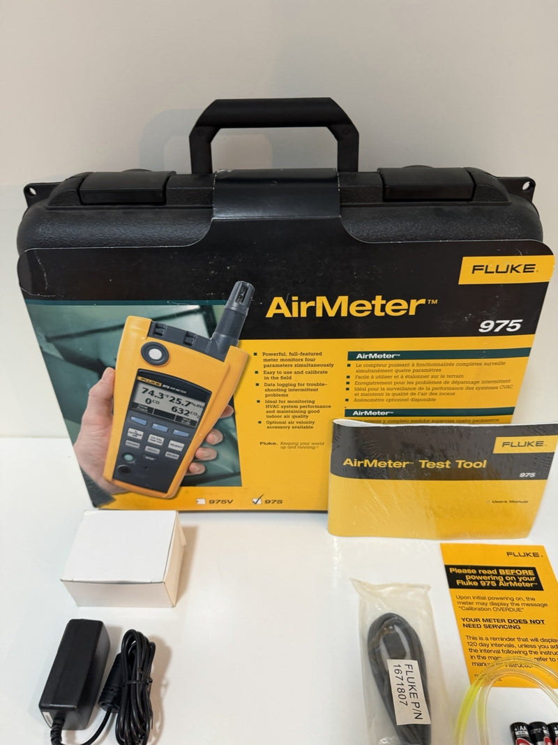 FLUKE 975 AIRMETER TEST TOOL KIT (NEW FACTORY SEALED) SHIPS FAST