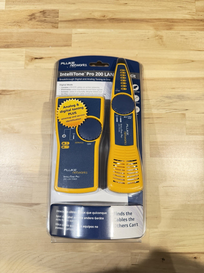 FLUKE NETWORKS INTELLITONE PRO 200 LAN TONER & PROBE KIT MT-8200-60-KIT
