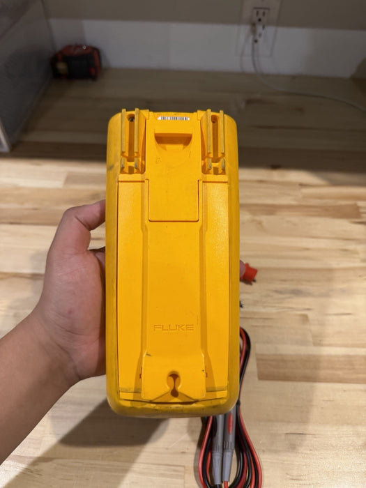 FLUKE 289 TRUE RMS ELECTRONIC LOGGING DIGITAL MULTIMETER W/ LEADS & CLIPS #9