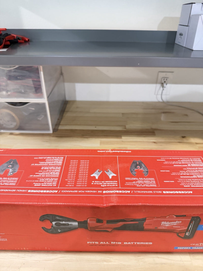 MILWAUKEE 2978-22 M18 18V 6T LINEAR UTILITY CRIMPER KIT WITH BATTERY & CHARGER