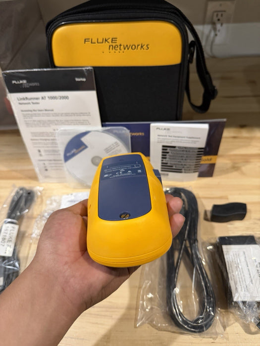 FLUKE NETWORKS LINKRUNNER AT-2000 AUTO TESTER KIT (NEW FACTORY SEALED) RARE