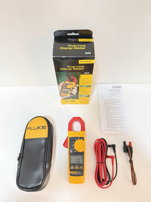 FLUKE 325 TRUE RMS CLAMP METER (NEW FACTORY SEALED) SHIPS FAST - NEW