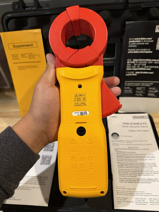 FLUKE 1630-2 FC EARTH GROUND CLAMP (NEW) FREE SHIPPING