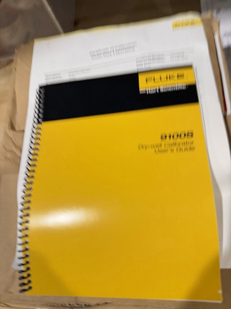 FLUKE CALIBRATION 9100S DRY WELL TEMPERATURE CALIBRATOR