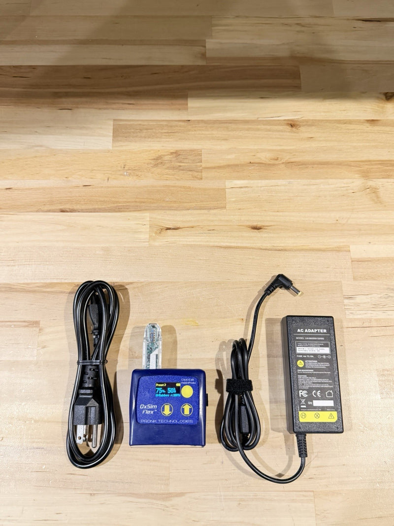 OXSIM FLEX OXIMETER SIMULATOR WITH CHARGER CALIBRATED 2024 TESTED