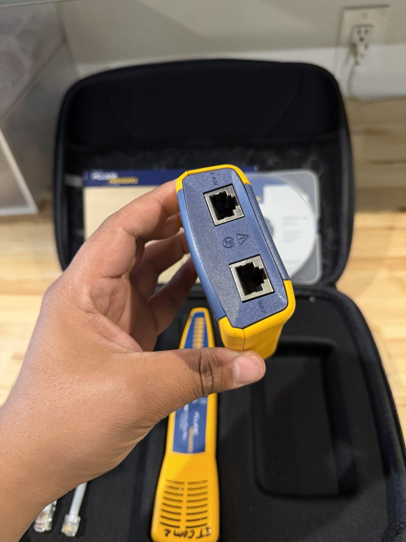 FLUKE NETWORKS LINKRUNNER PRO & INTELLITONE 200 KIT TESTER TESTED