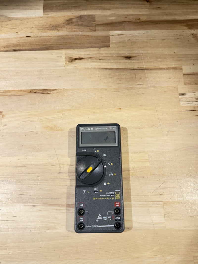 FLUKE 79 SERIES II MULTIMETER FOR PARTS