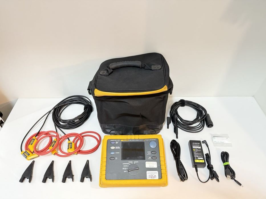 FLUKE 1735 THREE-PHASE POWER LOGGER (CALIBRATED 2025) SHIPS FAST - TESTED