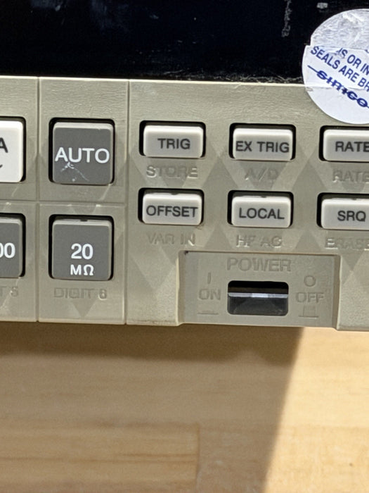 FLUKE 8842A MULTIMETER (PARTS ONLY) FOR PARTS DOESN’T WORK