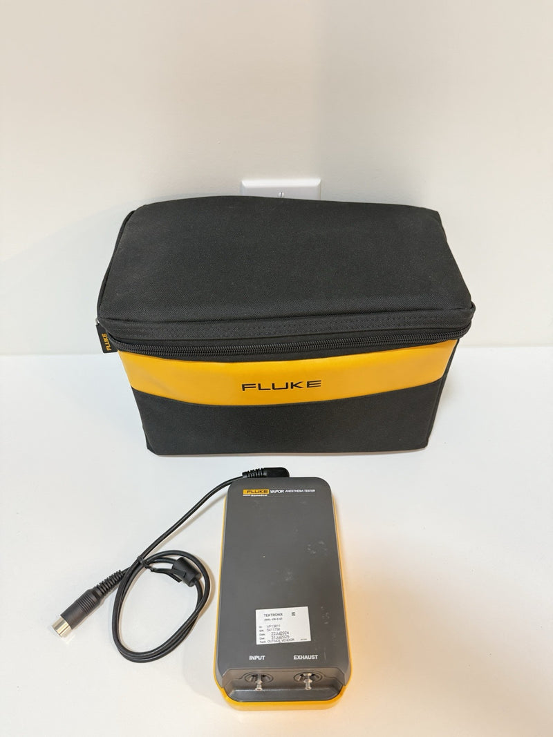 FLUKE BIOMEDICAL VAPOR ANESTHESIA TESTER WITHBAG CALIBRATED 2025 TESTED