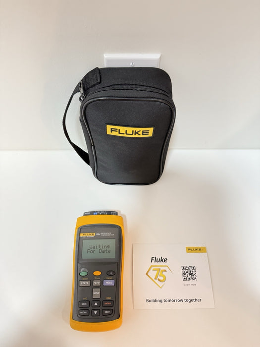 FLUKE HART 1524 DUAL CHANNEL REFERENCE THERMOMETER (FREE SHIPPING) - TESTED