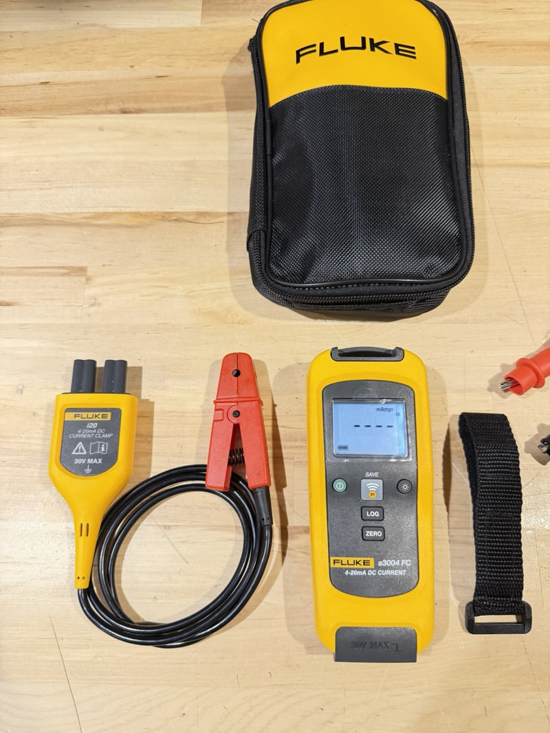 FLUKE A3004 FC 4-20MA DC CURRENT CLAMP FREE SHIPPING