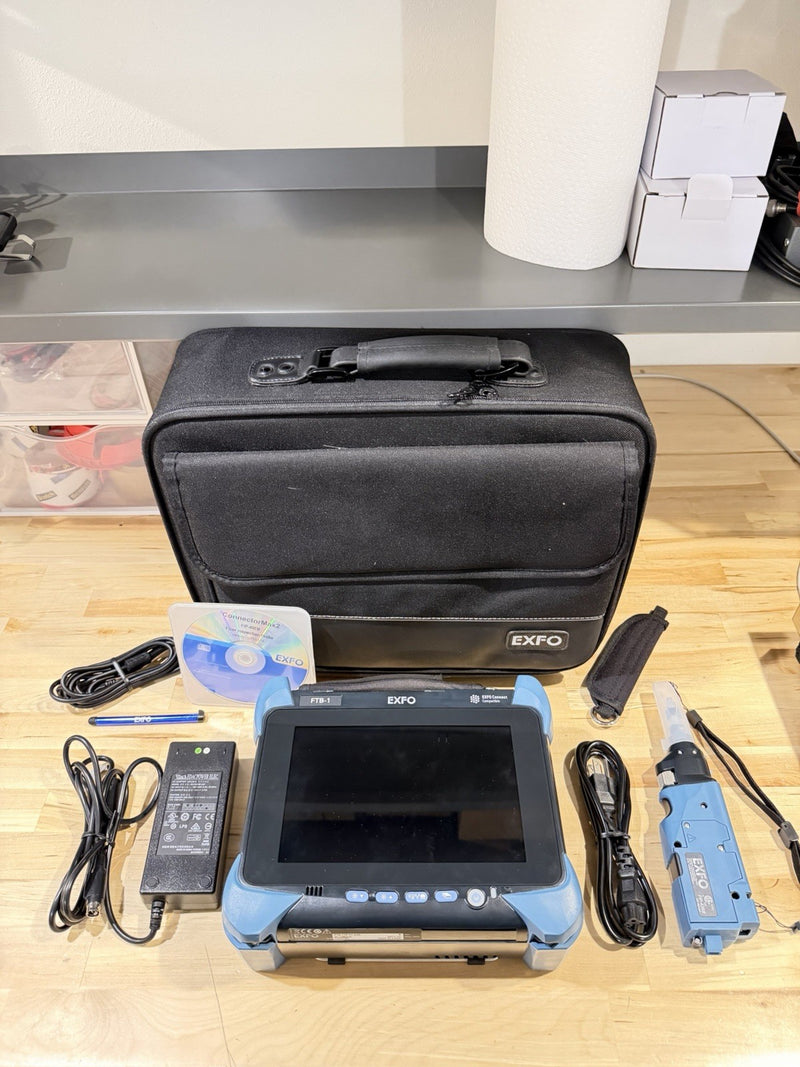 EXFO FTB-1 720C-Q1-EA-EI OTDR & FTB-945-ICERT-Q1-EA-EI OLTS WITH FIP-435B TESTED