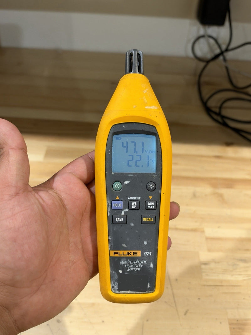 FLUKE 971 TEMPERATURE & HUMIDITY METER (TESTED) SHIPS FAST