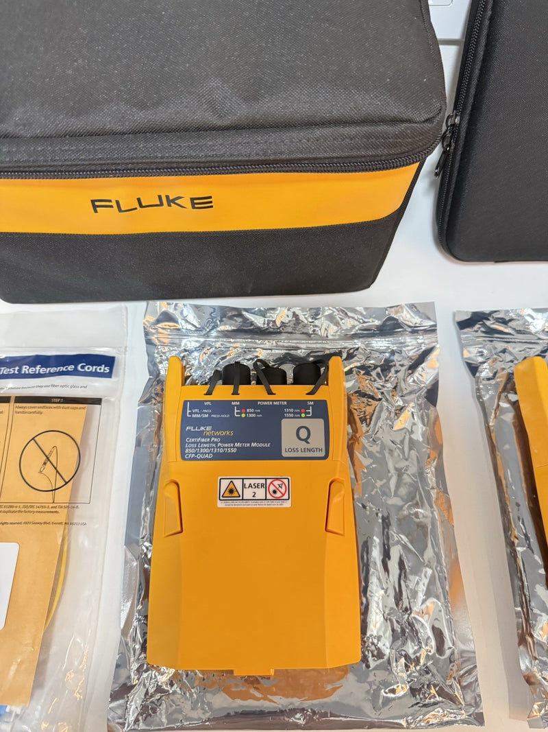 FLUKE NETWORKS CFP-Q CFP-QUAD MODULES KIT TESTED