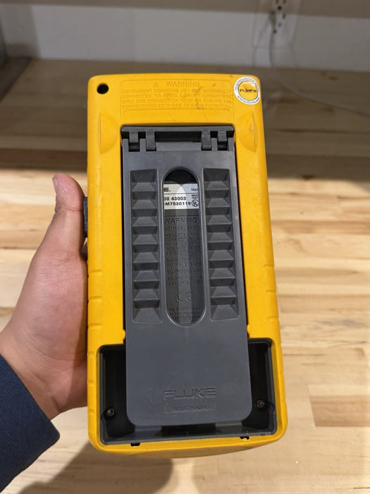 FLUKE 43 POWER QUALITY ANALYZER FOR PARTS