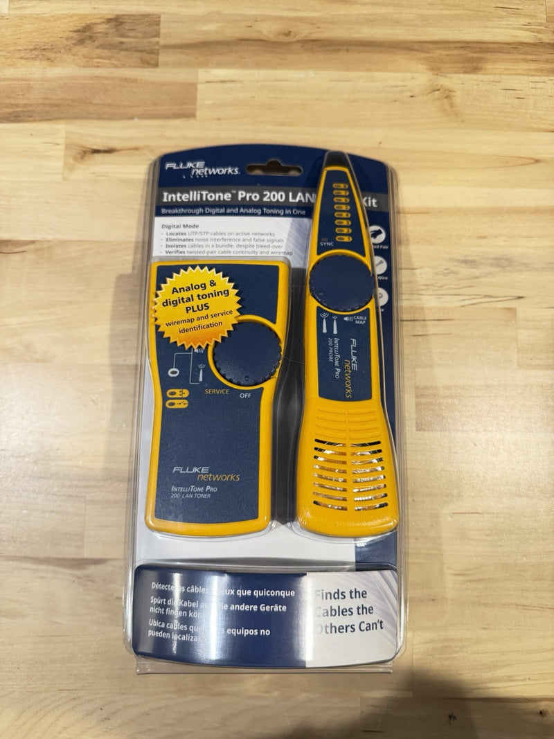 FLUKE NETWORKS INTELLITONE PRO 200 LAN TONER & PROBE KIT MT-8200-60-KIT