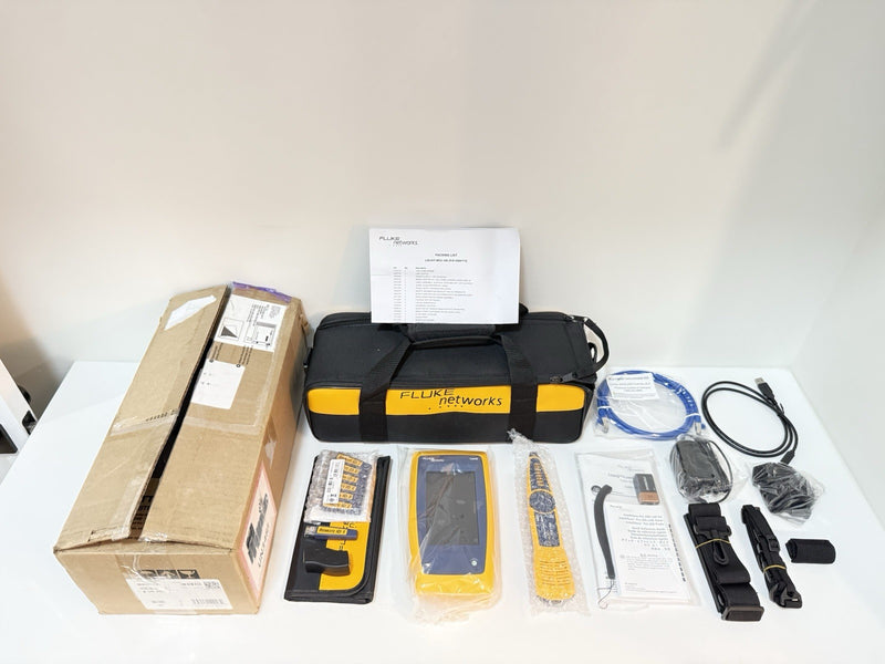 FLUKE NETWORKS LIQ-KIT LINKIQ TESTER KIT CALIBRATED 2025