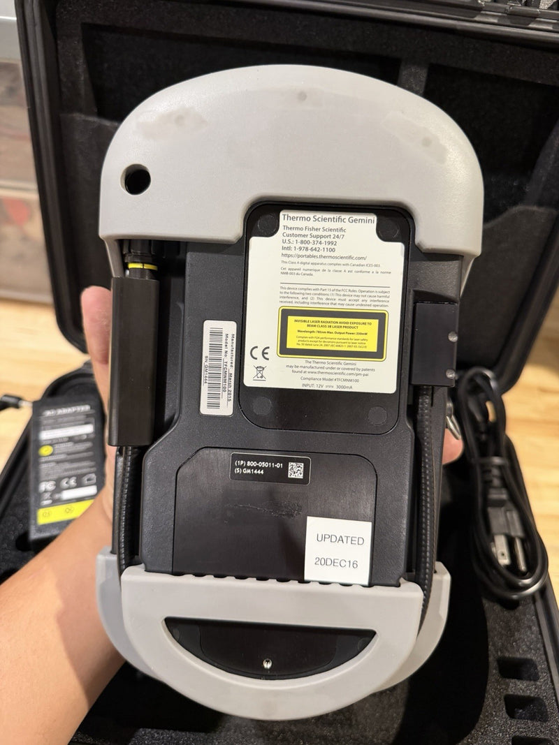 GEMINI THERMO CHEMICAL IDENTIFICATION ANALYZER IR (TFCMNM100) TESTED