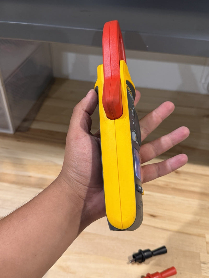 FLUKE 374 FC TRMS CLAMP METER WITH LEADS & CLIPS TESTED