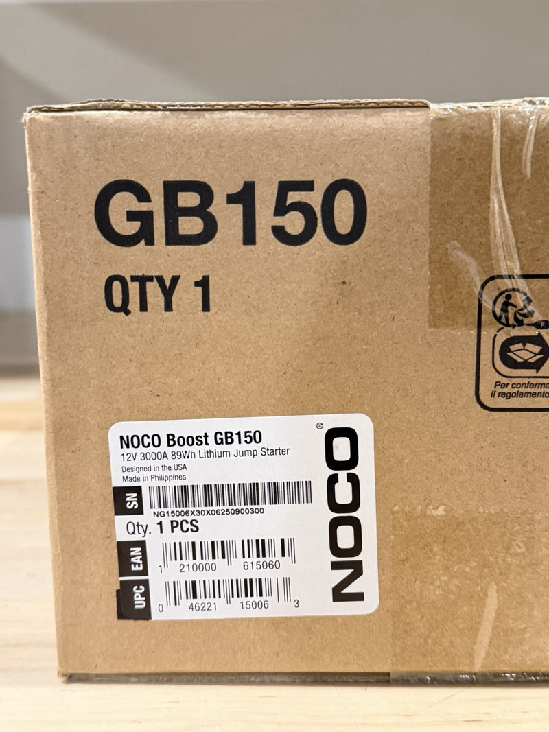 NOCO BOOST PRO GB150 12V 3000A JUMP STARTER