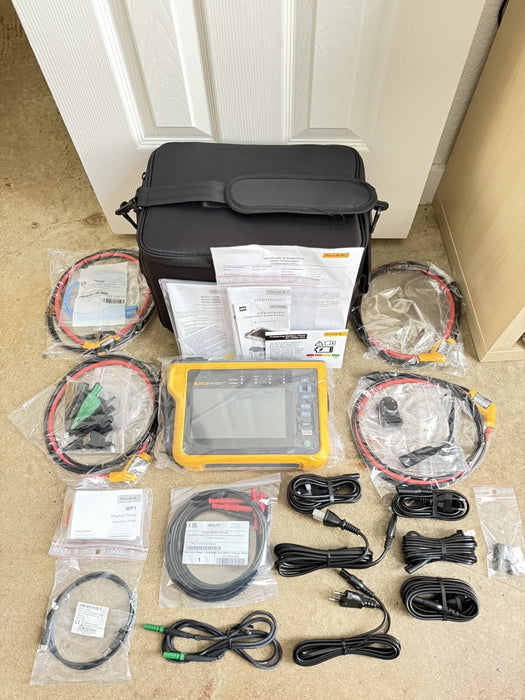 FLUKE 1775 THREE-PHASE POWER QUALITY ANALYZER KIT CALIBRATED 2025 NEW SEALED