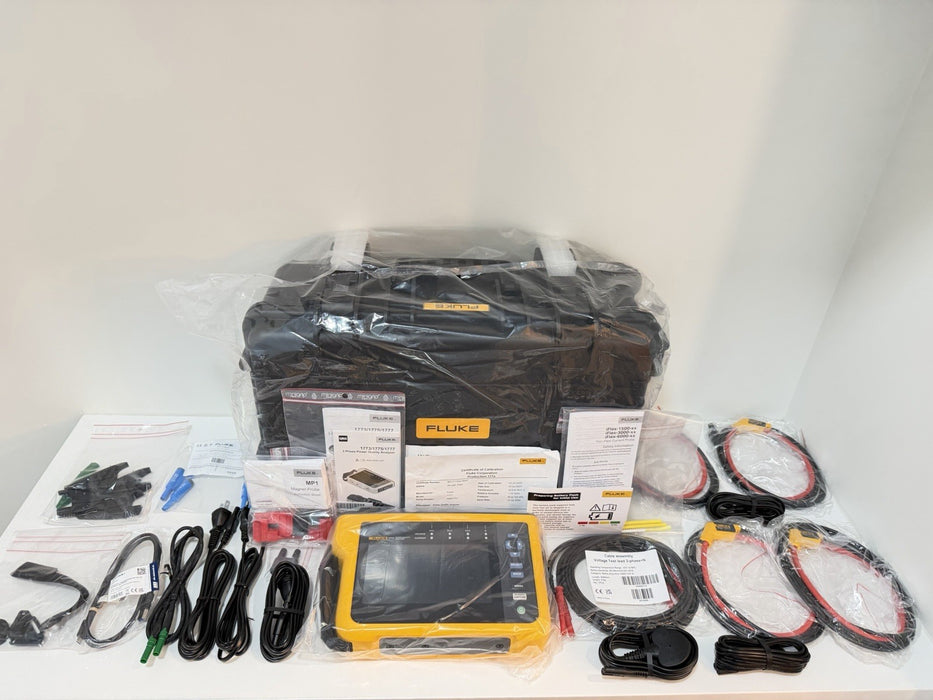 FLUKE 1777 POWER QUALITY ANALYZER (NEW FACTORY SEALED)CALIBRATED 2027 SHIPS FAST