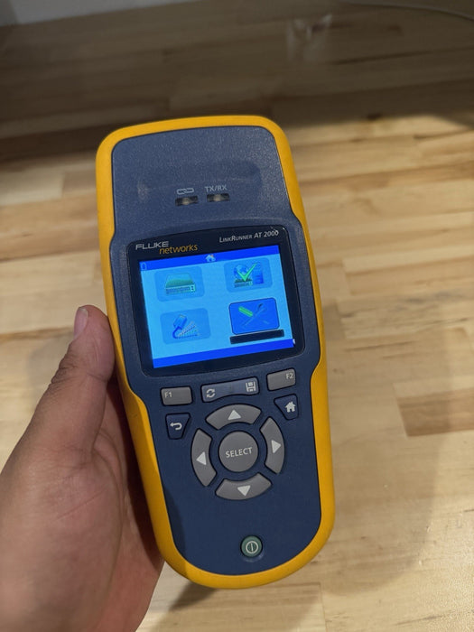 FLUKE LINKRUNNER AT 2000 TESTER FOR PARTS