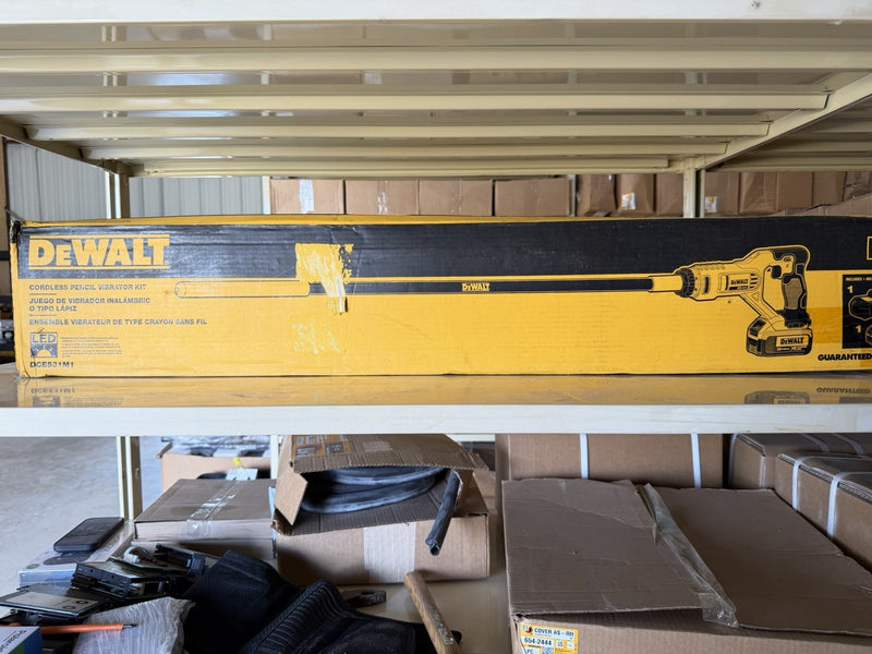 DEWALT DCE531M1 20V MAX CONCRETE VIBRATOR PENCIL KIT (NEW SEAED) FREE SHIPPING