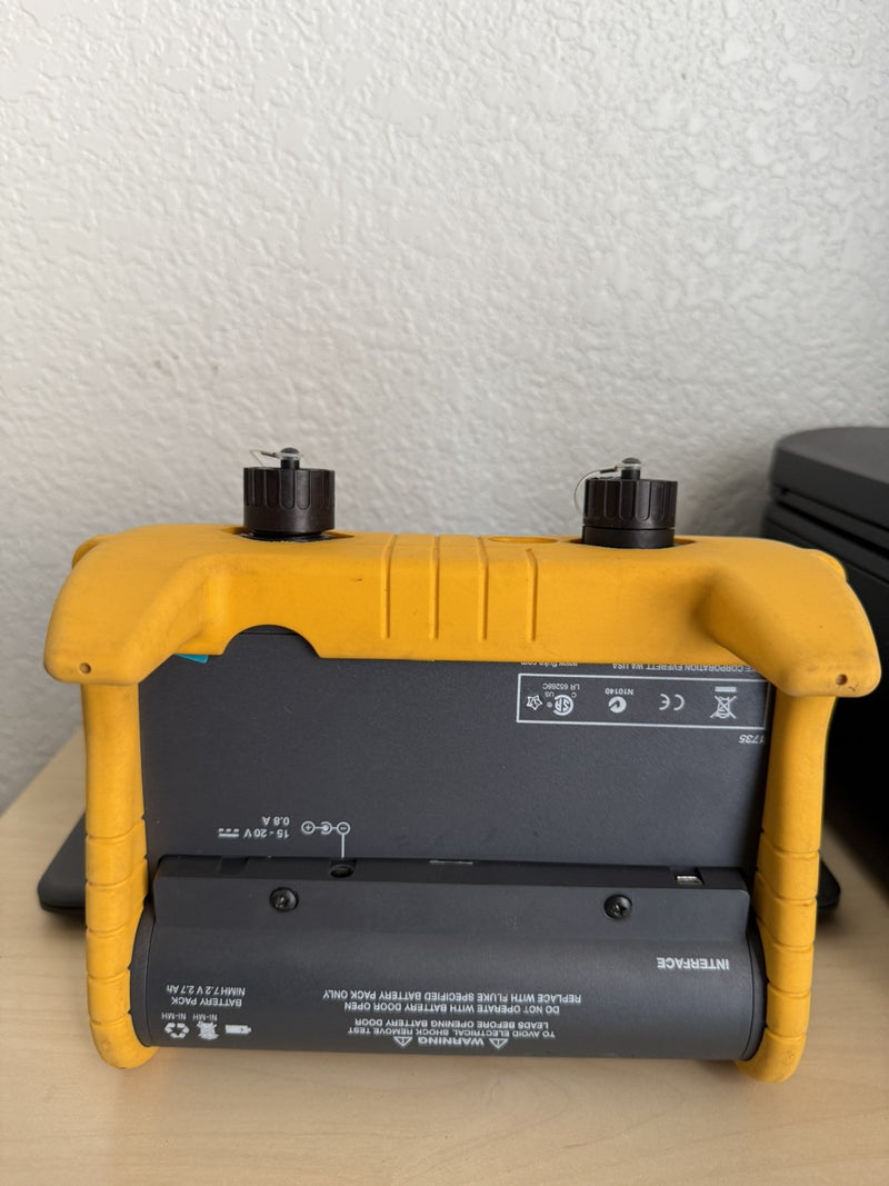 FLUKE 1735 THREE-PHASE POWER LOGGER WITH PROBES & CASE & CHARGER