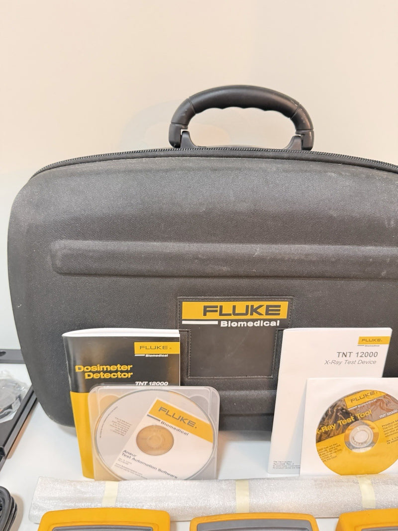 FLUKE BIOMEDICAL TNT 12000D W DOSEMATE 12000WD KIT & ACCESSORIES KIT TESTED
