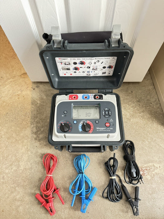 MEGGER S1-568 5 KV DC INSULATION RESISTANCE TESTER