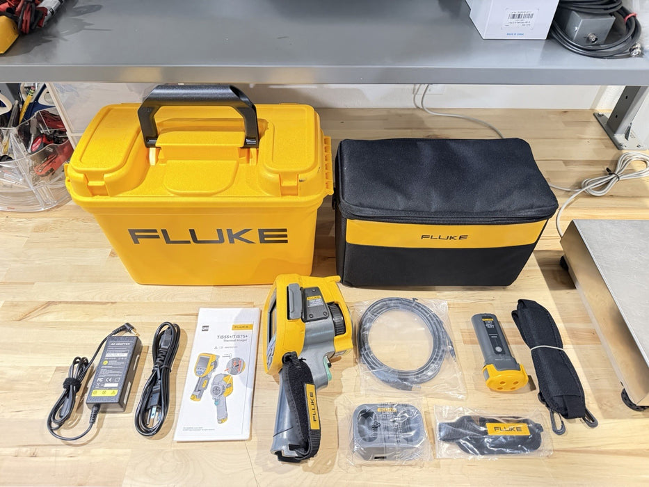 FLUKE TI401-PRO 60HZ THERMAL IMAGER KIT WITH ACCESSORIES