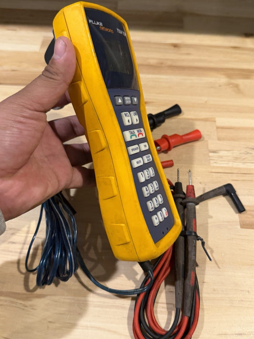 FLUKE NETWORKS TS54 TDR TESTER TESTED