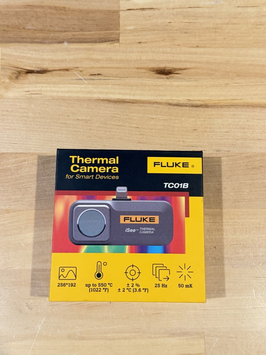 FLUKE TC01B iSEE THERMAL CAMERA FOR SMART DEVICES (NEW FACTORY SEALED) MFD-2025