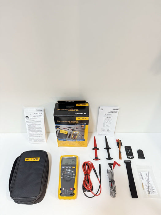 FLUKE 179/EDA2 MULTIMETER COMBO KIT CALIBRATED 2025