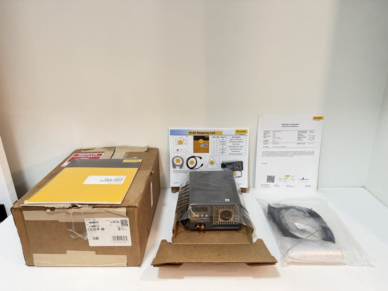 FLUKE 9140-C-156 DRY-WELL CALIBRATOR KIT CAL DATE 20252026
