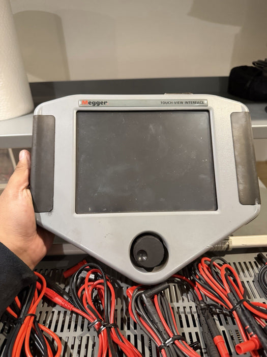MEGGER MPRT8430 PROTECTIVE RELAY TESTING SYSTEM & TOUCHVIEW INTERFACE & LEADS