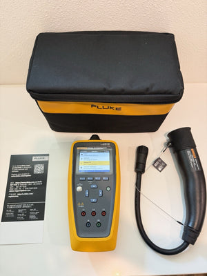 FLUKE FFEV350 EV CHARGING STATION TEST ANALYZER WITH ACCESSORIES