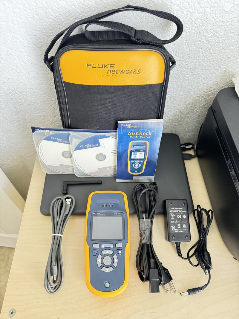 FLUKE NETWORKS AIRCHECK WI-FI HANDHELD WIRELESS NETWORK TESTER