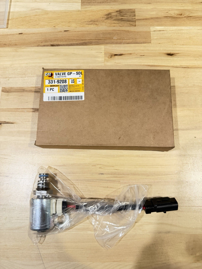 CAT 331-9208 12 VOLT FUEL CONTROL SOLENOID VALVE