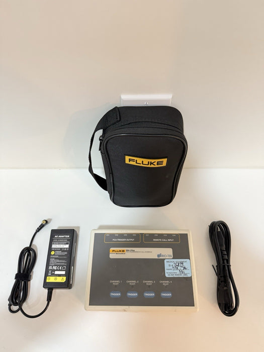 FLUKE BIOMEDICAL DPM4-2H PARAMETER TESTER WITH CHARGER & BAG TESTED