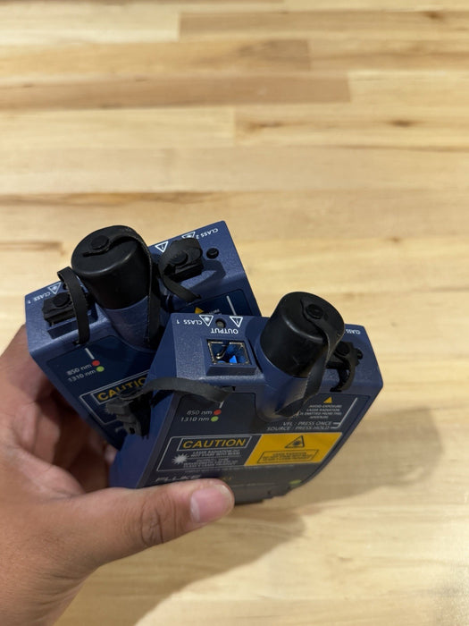 FLUKE DTX-GFM2 MULTIMODE FIBER MODULE SET (TESTED) FREE SHIPPING