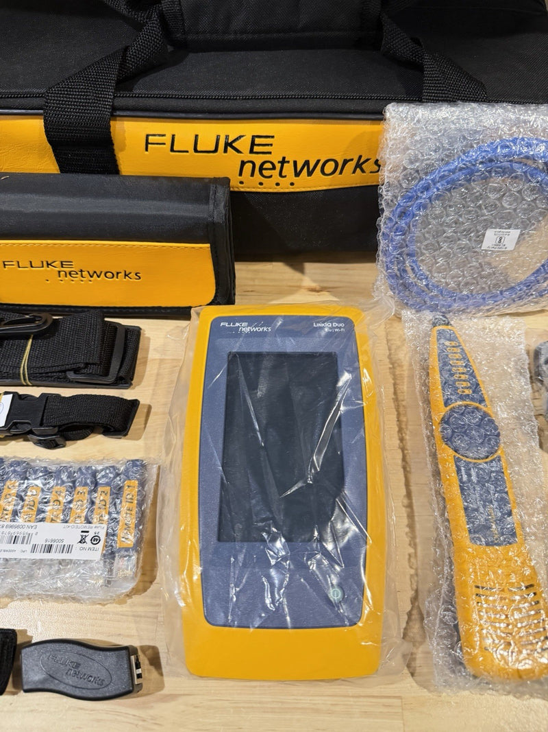 FLUKE NETWORKS LINKIQ-DUO KIT WIFI NETWORK TESTER MFD2025 SHIPS FREE